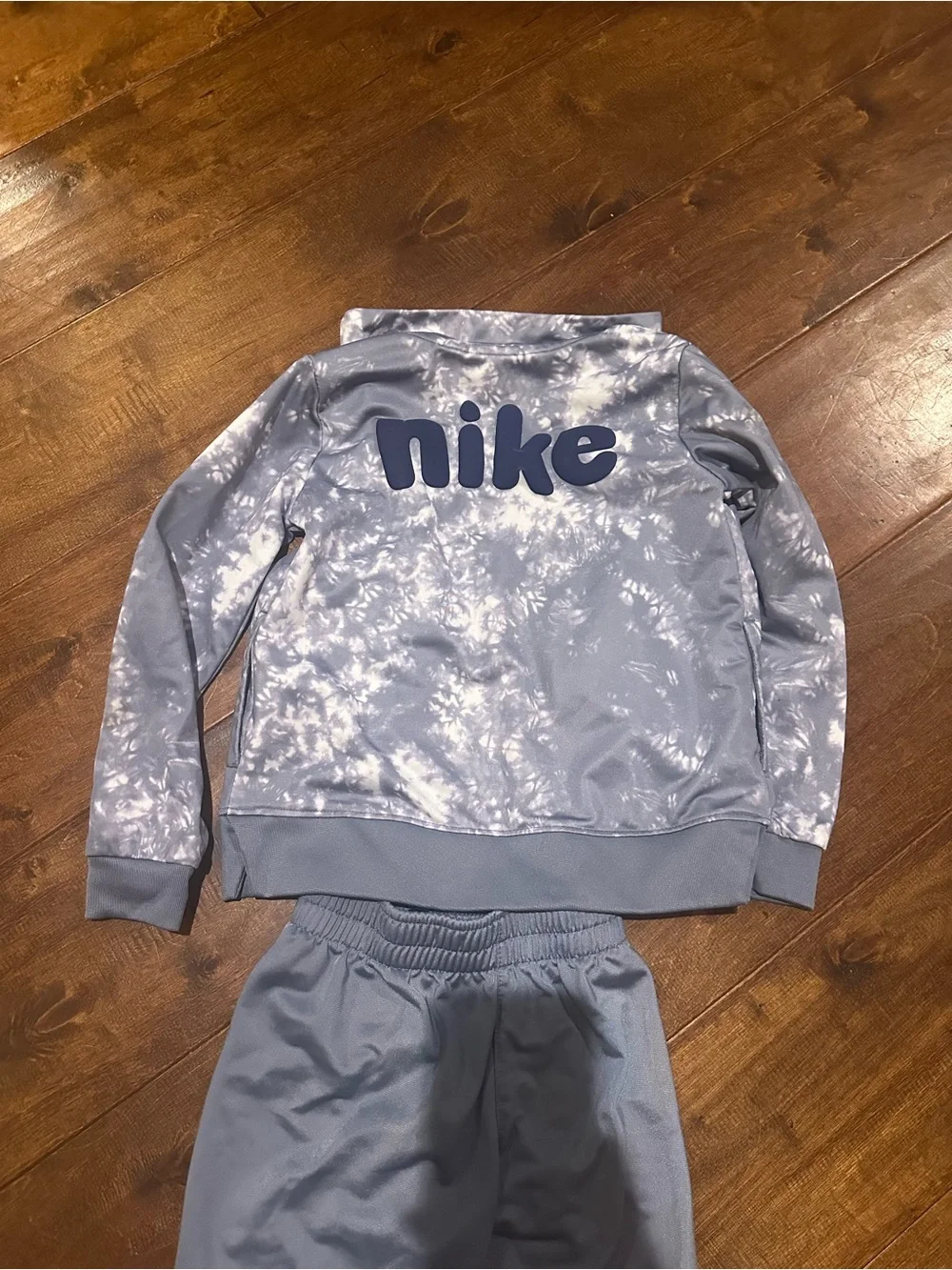 Nike Kids Light Blue Jogger Sweatpants - Blue Athletic Bottoms